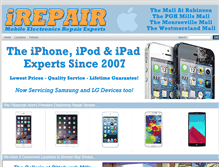 Tablet Screenshot of irepairpgh.com